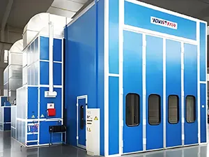 Окрасочная камера для грузовых автомобилей